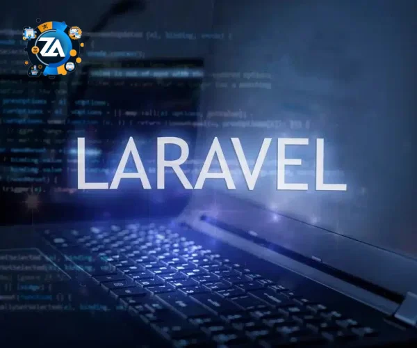 An image that show the code and text of laravel development services that offer by a ZAcoders software company in usa. ZAcoders that offers the innovative Marketing and development services.